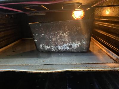 Traškus pieno pyragas greitai Žingsnis 7