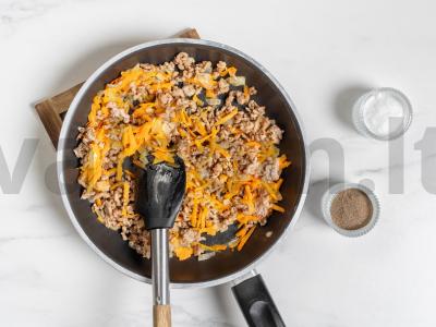 Makaronai su faršu Žingsnis 2