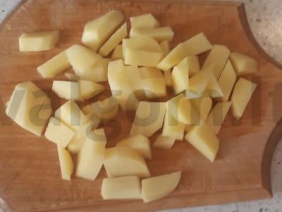 Greitas burokėlių sriubos receptas iš daržovių mišinio Žingsnis 3