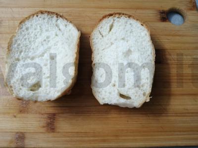 Petersenų ir česnako bandelė Žingsnis 1