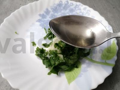 Petersenų ir česnako bandelė Žingsnis 4