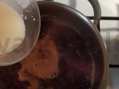 Vyšnių kisielius su cinamonu Žingsnis 4