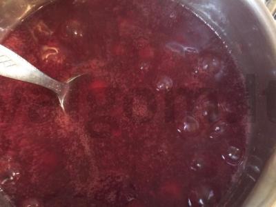 Vyšnių kisielius su cinamonu Žingsnis 5