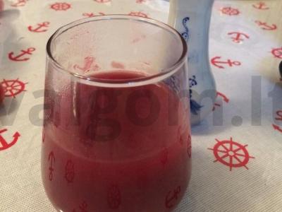 Vyšnių kisielius su cinamonu pagrindine nuotrauka