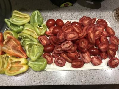 Namų adžika su paprikomis ir česnaku Žingsnis 2