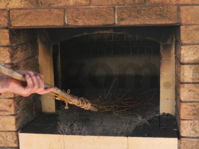 Džiovinta žuvis ant šiaudų krosnyje Žingsnis 6