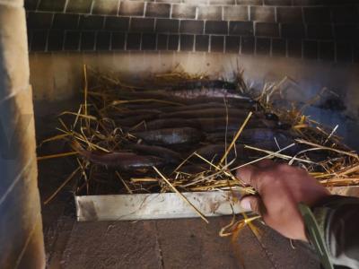 Džiovinta žuvis ant šiaudų krosnyje Žingsnis 9