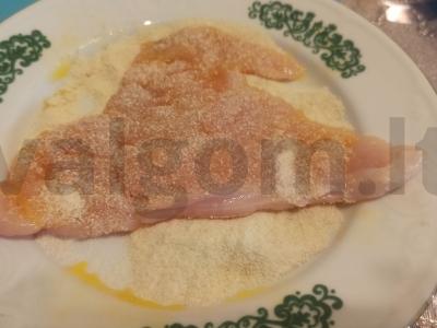 Traškūs kalakutienos kepsniai orkaitėje Žingsnis 3