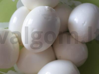 Blynai su mėsos ir kiaušinių įdaru Žingsnis 4