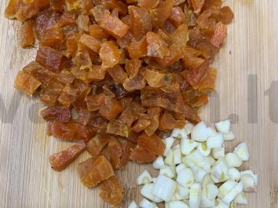 Vištienos blauzdelės su bulguru ir džiovintomis abrikosais Žingsnis 3