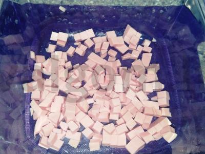 Paprasta okroška su daikonu ant kvašo Žingsnis 2