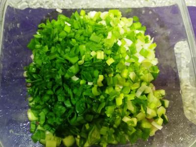 Paprasta okroška su daikonu ant kvašo Žingsnis 4