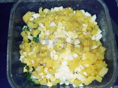 Paprasta okroška su daikonu ant kvašo Žingsnis 6