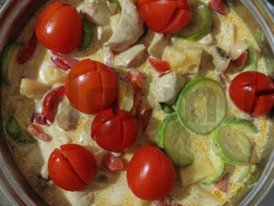 Namų vištienos karis Žingsnis 1