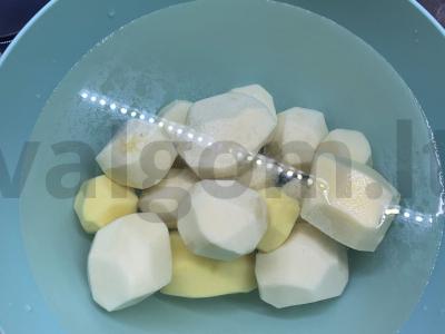 Namų bulvės su grybais ir prieskoniais Žingsnis 2