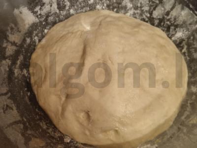 Sūrio įdaru bublikai Žingsnis 1