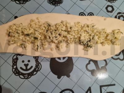 Sūrio įdaru bublikai Žingsnis 2