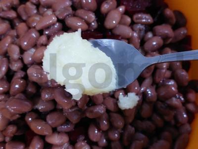 Salotos su burokėliais ir pupelėmis Žingsnis 4