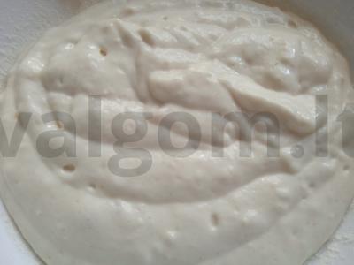 Blynai su šokoladiniu sirupu Žingsnis 3