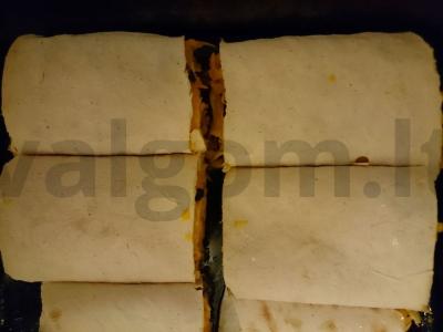 Moliūgas lavaše Žingsnis 3