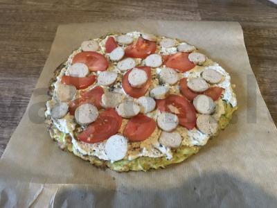 Cukinijų pica tiems, kurie stebi figūrą Žingsnis 7