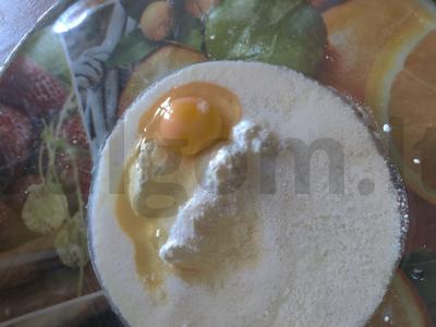 Pyragas „Šokoladinis apelsinas“ Žingsnis 3