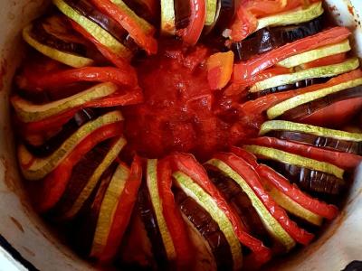 Ratatouille su juodąja druska Žingsnis 5