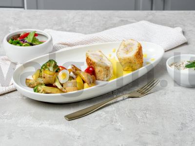 Kalakutienos kotletai su šalotiniu svogūnu pagrindine nuotrauka