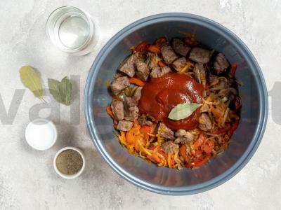 Veršiena lėtoje viryklėje Žingsnis 2