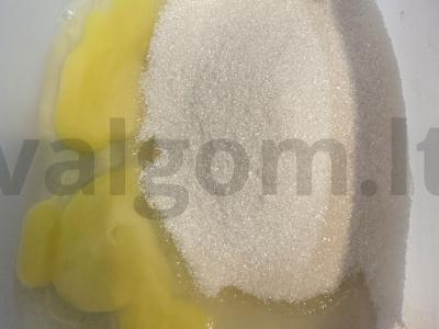 Kokosų blynai Žingsnis 1