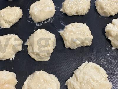 Kokosų blynai Žingsnis 5