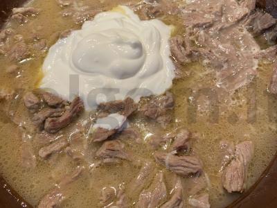 Jautienos bifšteksas su grietine Žingsnis 3