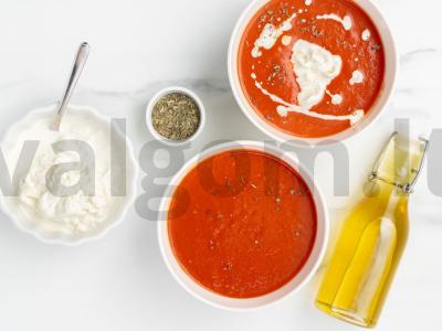 Pomidorų sriuba su straciatella Žingsnis 2