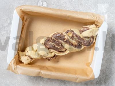 Šokoladinė babka su riešutais Žingsnis 7