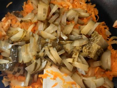 Sūrusis sriuba su garinta kruopa Žingsnis 4