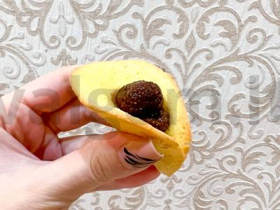 Sausainiai „Kalla“ su braškių uogiene Žingsnis 5