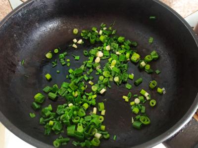 Makaronai „Turisto vakarienė“ Žingsnis 1