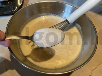 Apelsinų keksiukai prie arbatos Žingsnis 4