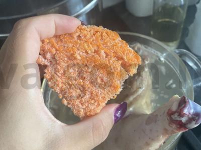 Vištienos sultinys su pomidorų pasta Žingsnis 4