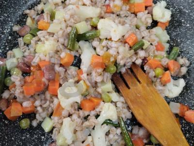 Perlovka su daržovių mišiniu Žingsnis 4