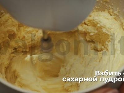 Linzer sausainiai Žingsnis 1