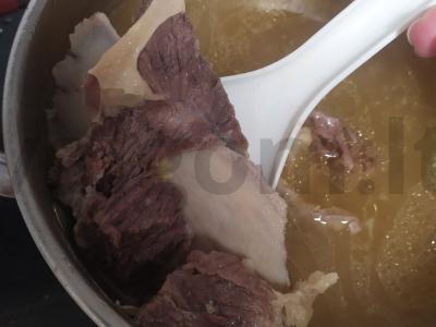 Žirnių sriuba su aviena Žingsnis 1