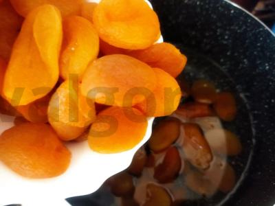 Desertas iš abrikosų cukatų Žingsnis 2