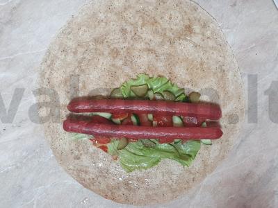 Namų šašlykas su medžiotojų dešrelėmis Žingsnis 4