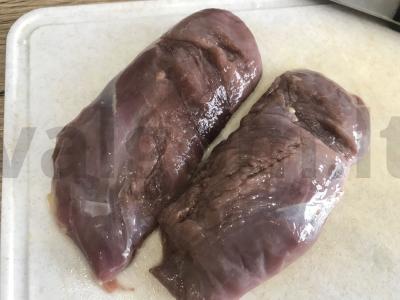 Anties filė guliašas su raudonaisiais pupelėmis pomidorų padaže Žingsnis 2