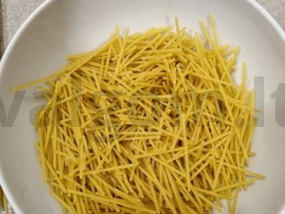 Pienas sriuba su sausainiais Žingsnis 1