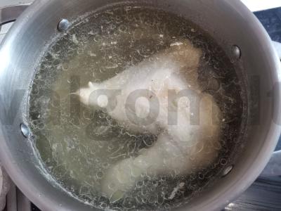 Vištienos kreminė sriuba su makaronais Žingsnis 1