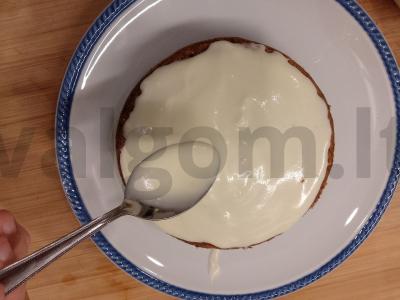 Moliūgų tortas su cinamonu ir imbieru Žingsnis 8