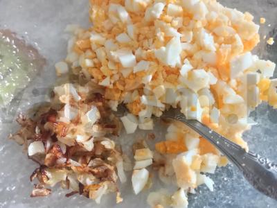 Įdaryti kalmarai vakarienei Žingsnis 3