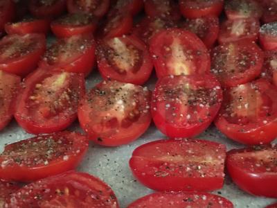 Džiovinti pomidorai Žingsnis 2